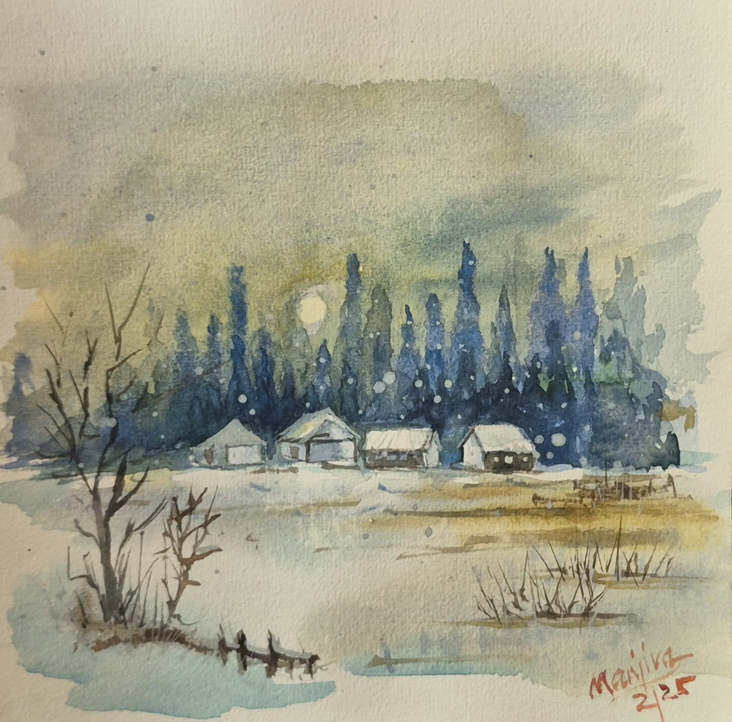 Winter night
